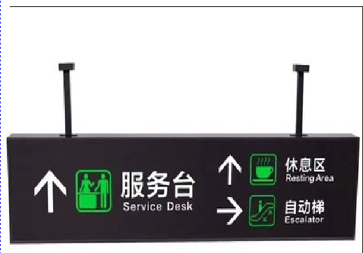 松潘吊牌灯箱制作流程。